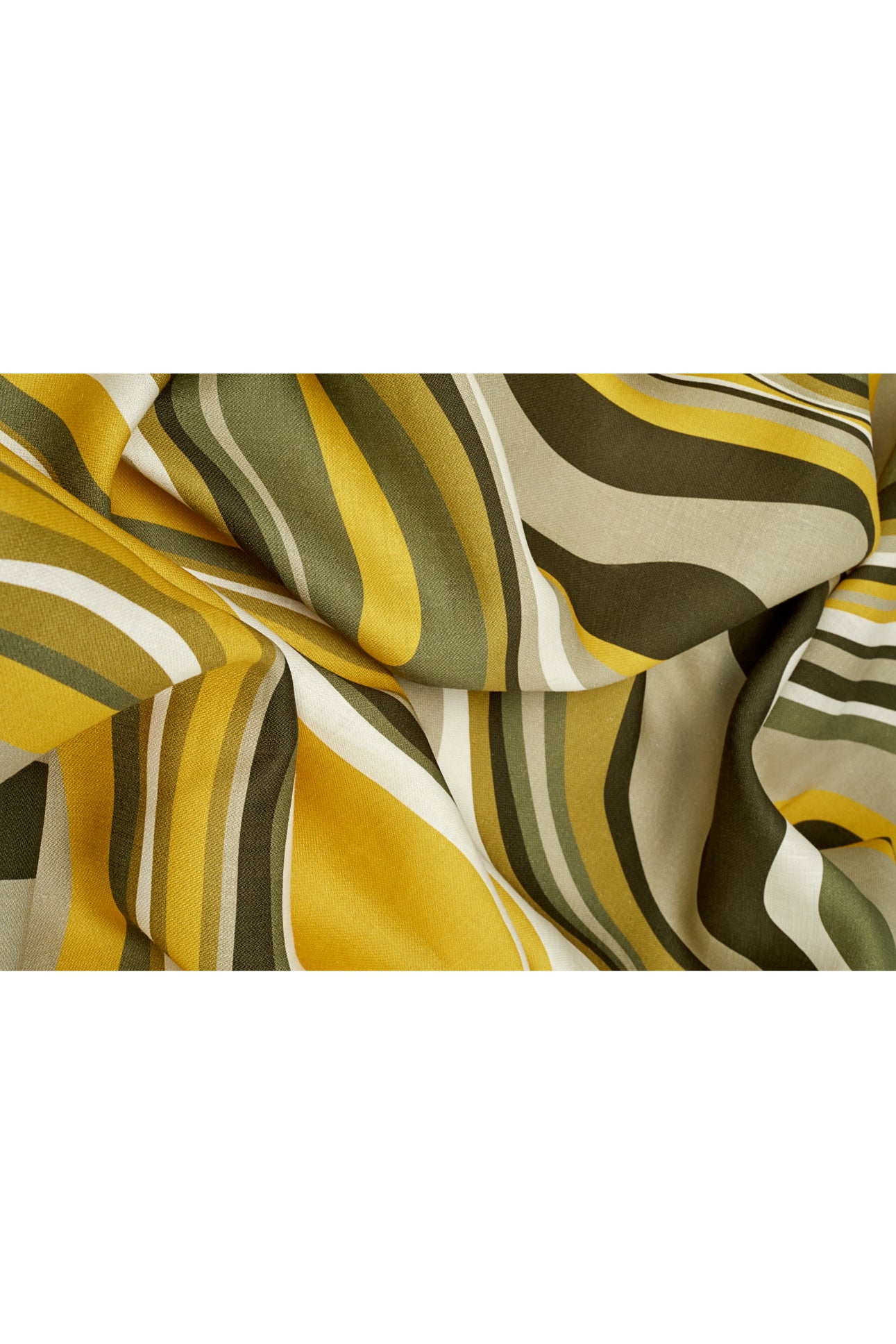 Nappe Waves en lin - Vert