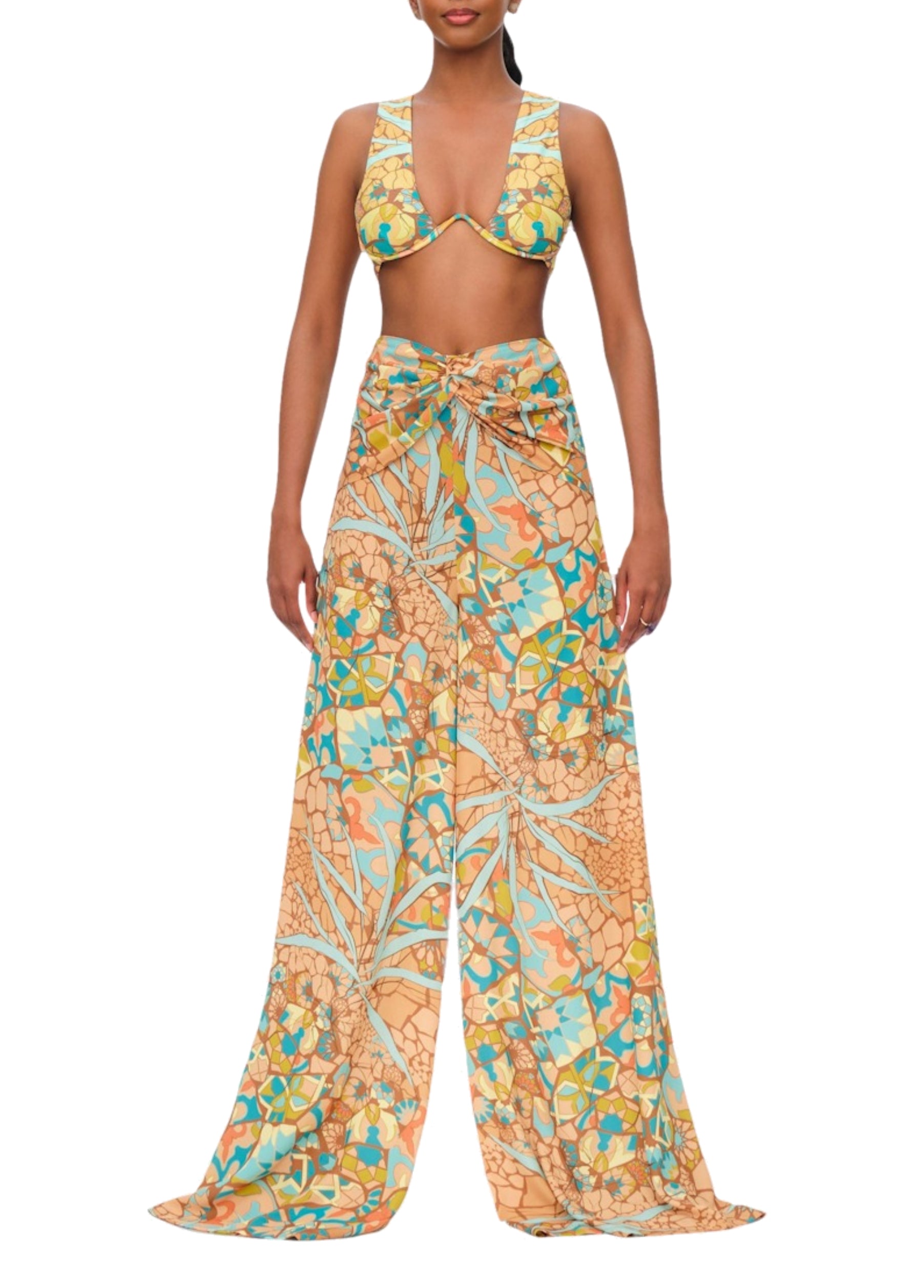 Haut de bikini Lasa imprimé - Ilia Print