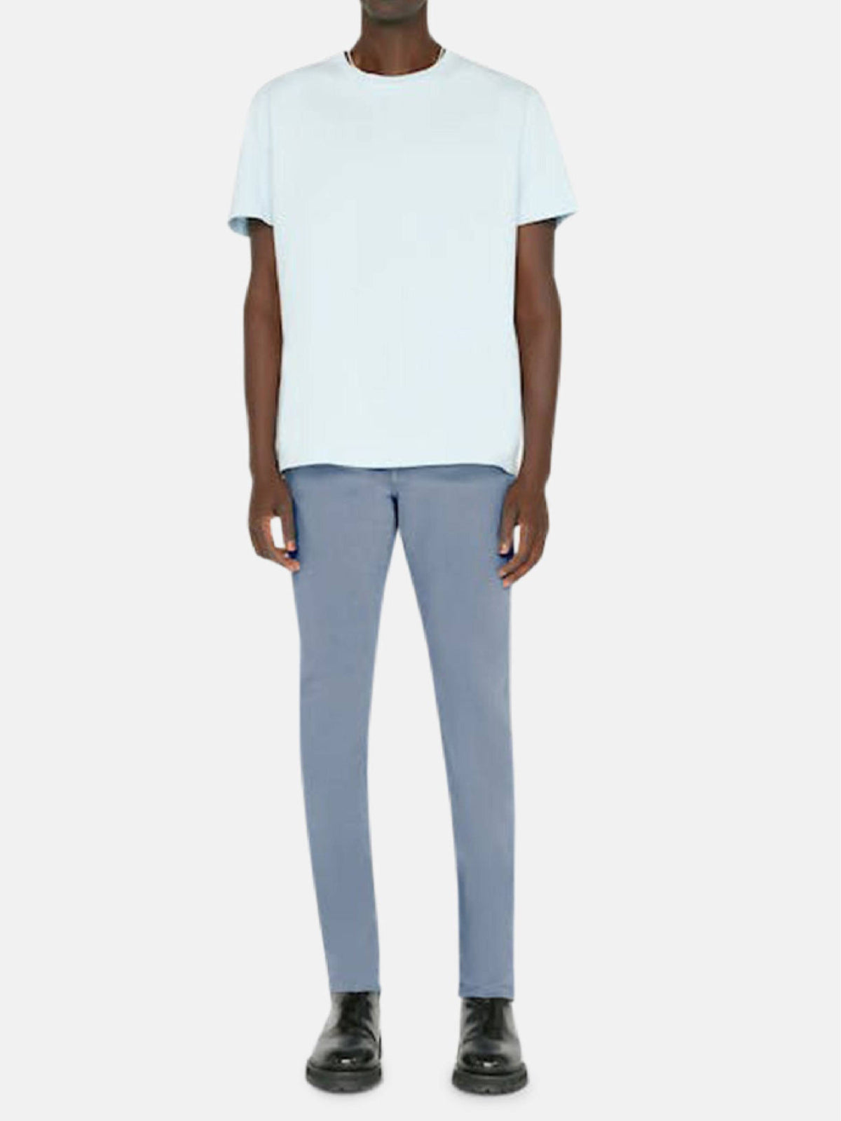 Pantalon L'Homme Slim Brushed Twill en denim - Sky Blue