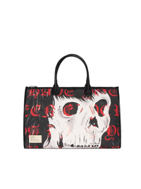 WES LANG SKULL TOTE BAG
