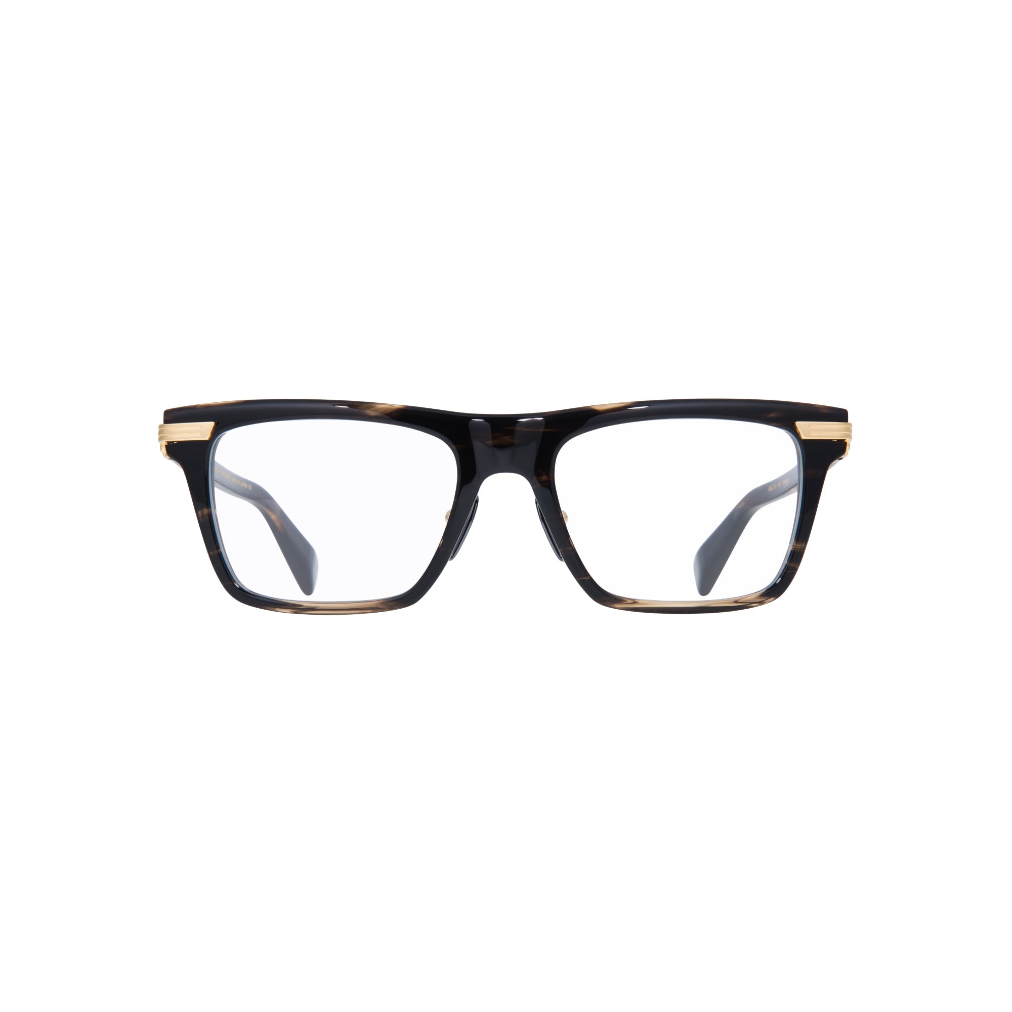 Dark Brown Swirl Gold SENTINELLE I Lunettes de vue