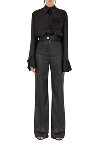 Blouse Strata en soie - Black