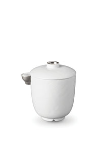 Crémier Han en porcelaine - Blanc & Argent