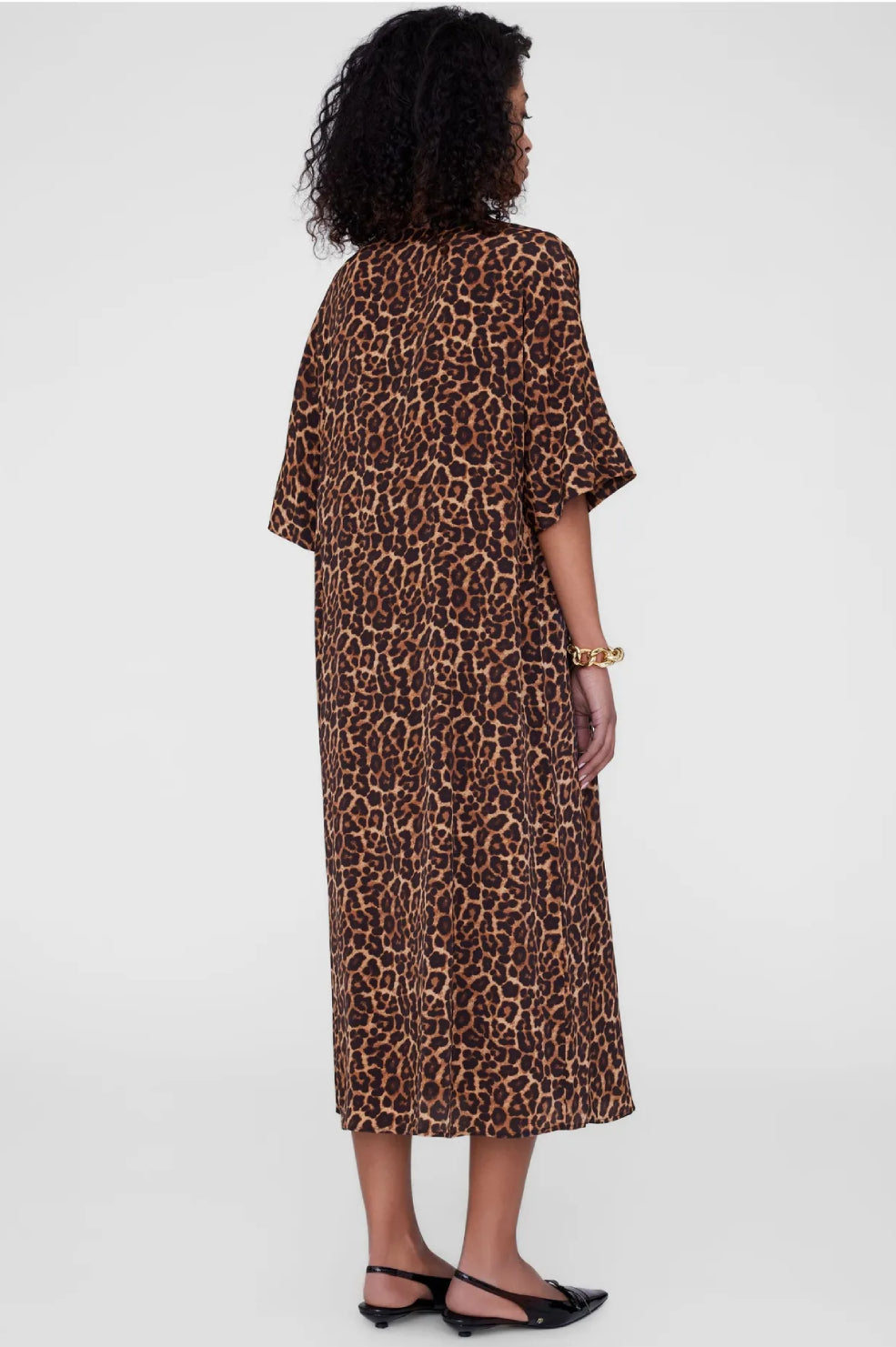 Robe midi Julia en soie mélangée - Print