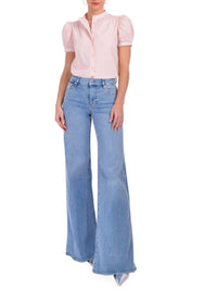 Denim Palazzo trousers - Lark
