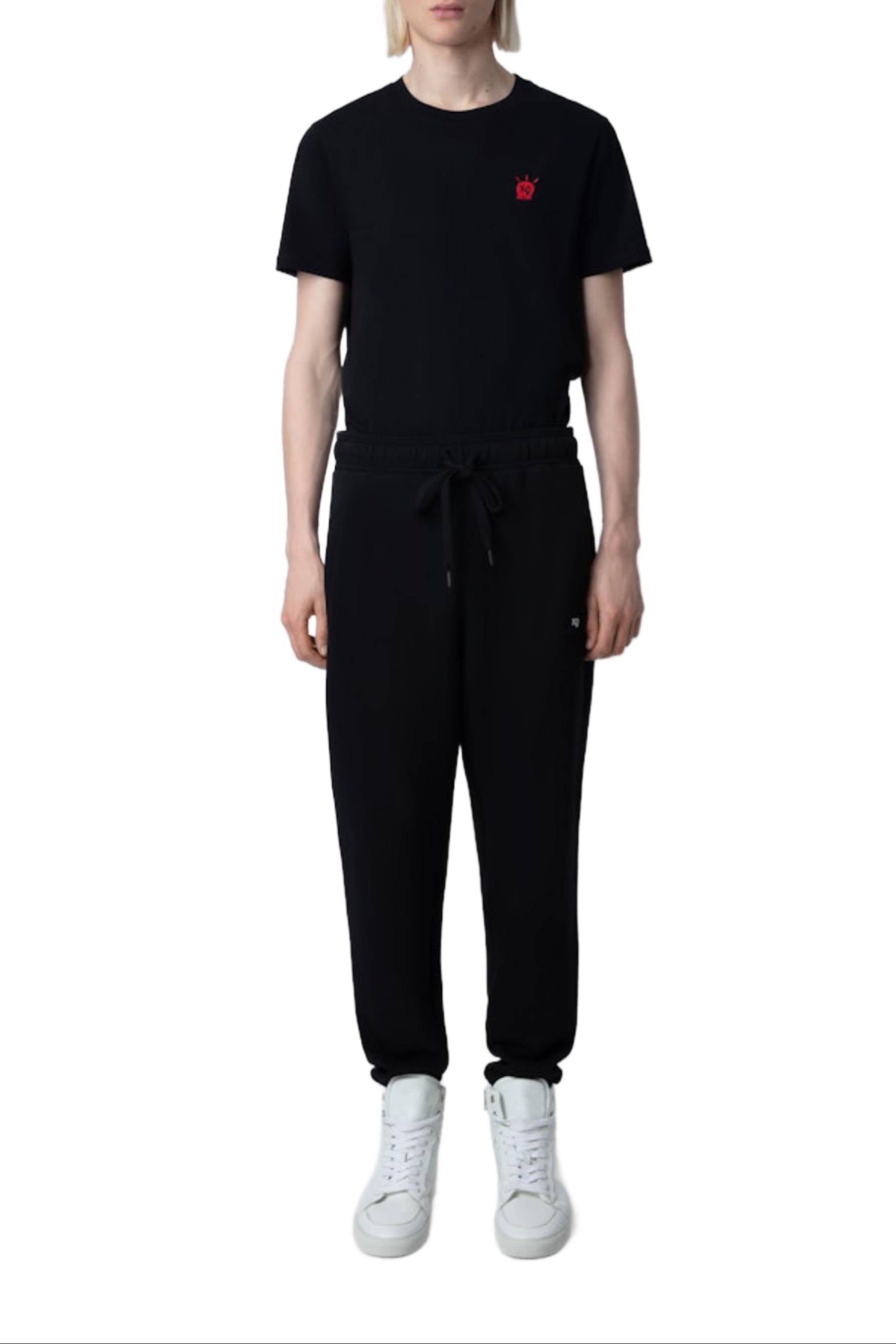 Pantalon de jogging Capri Skull - Noir