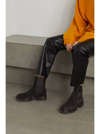 Bottines Chester en cuir lisse - Neutre