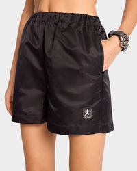 Short à taille élastique - Black