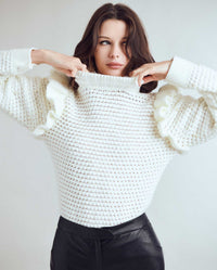 Moon White / Pullover Odette