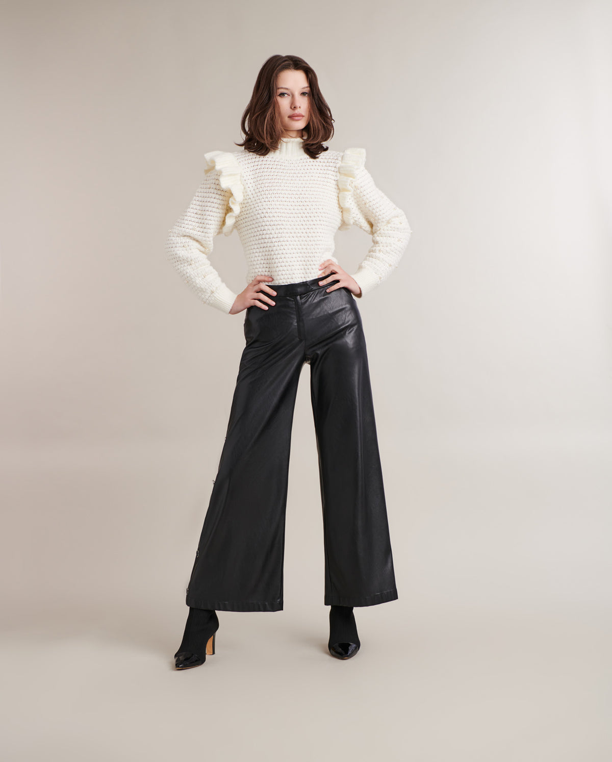 Moon White / Pullover Odette