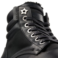 Bottes Odin en cuir à mouton retourné - Black Intense