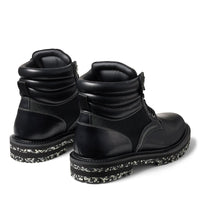 Bottines Odin en cuir - Black Intense