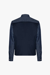 Veste à empiècements verticaux lisses - Blue Jeans