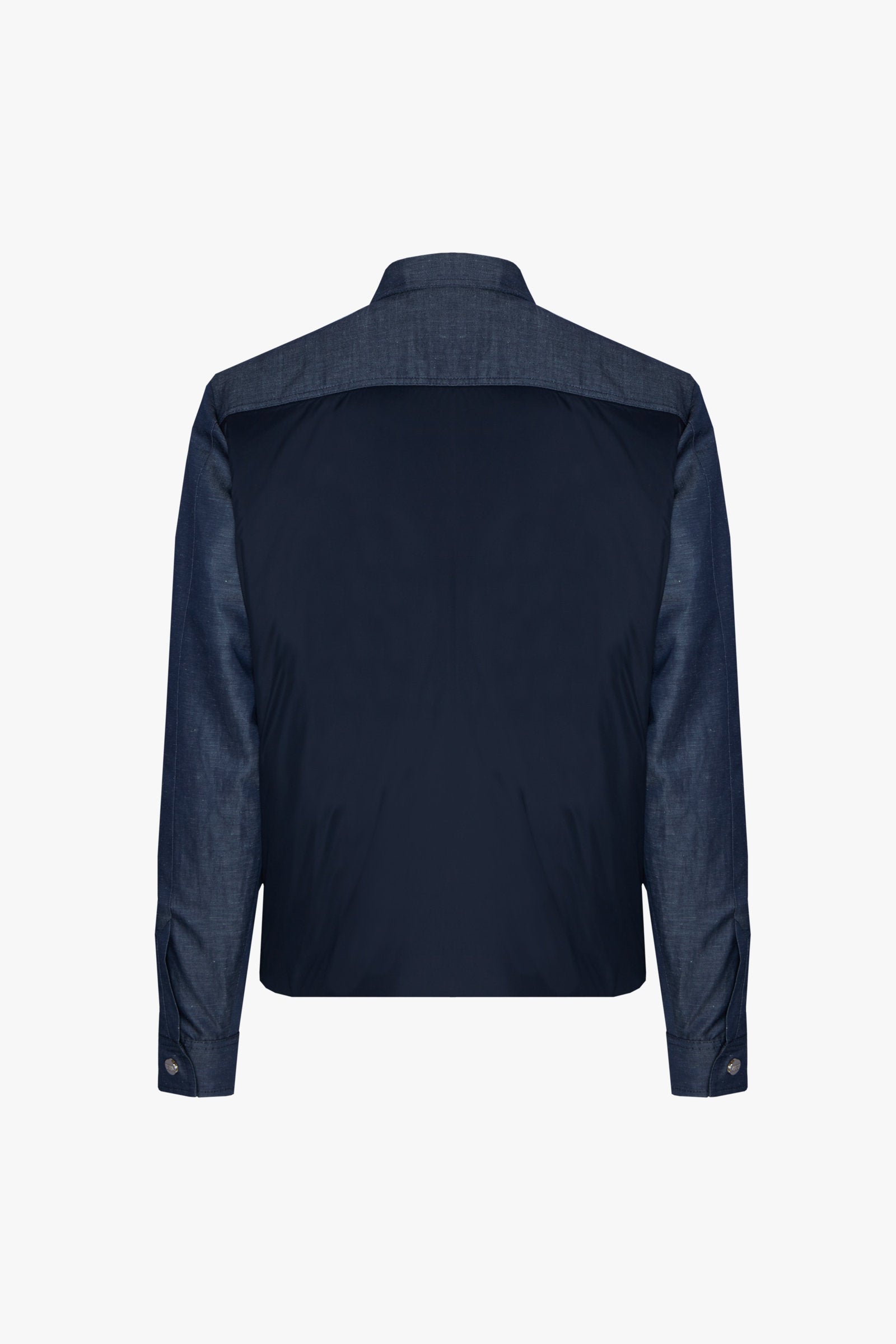 Veste à empiècements verticaux lisses - Blue Jeans