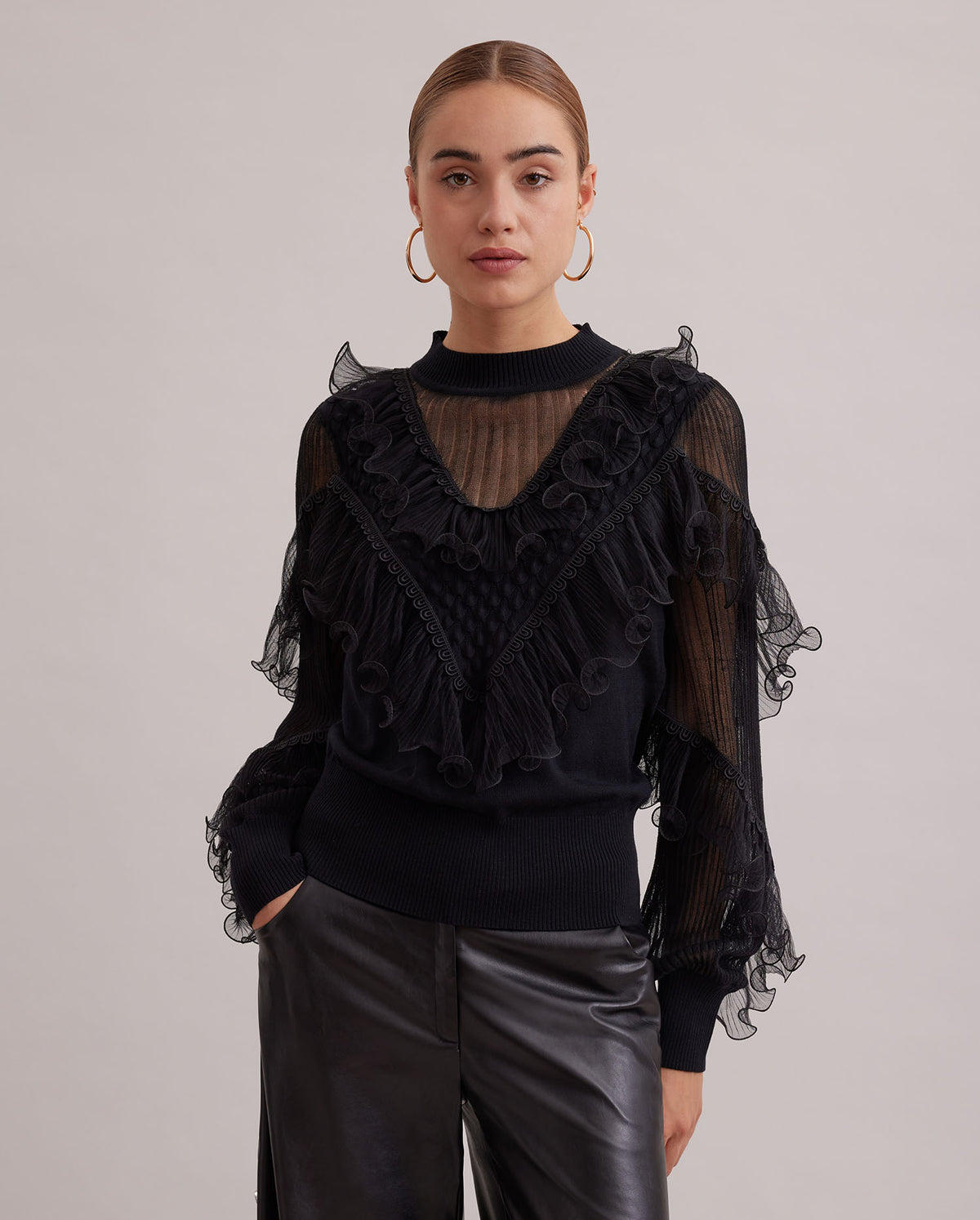 Black / Pullover Oeuvre