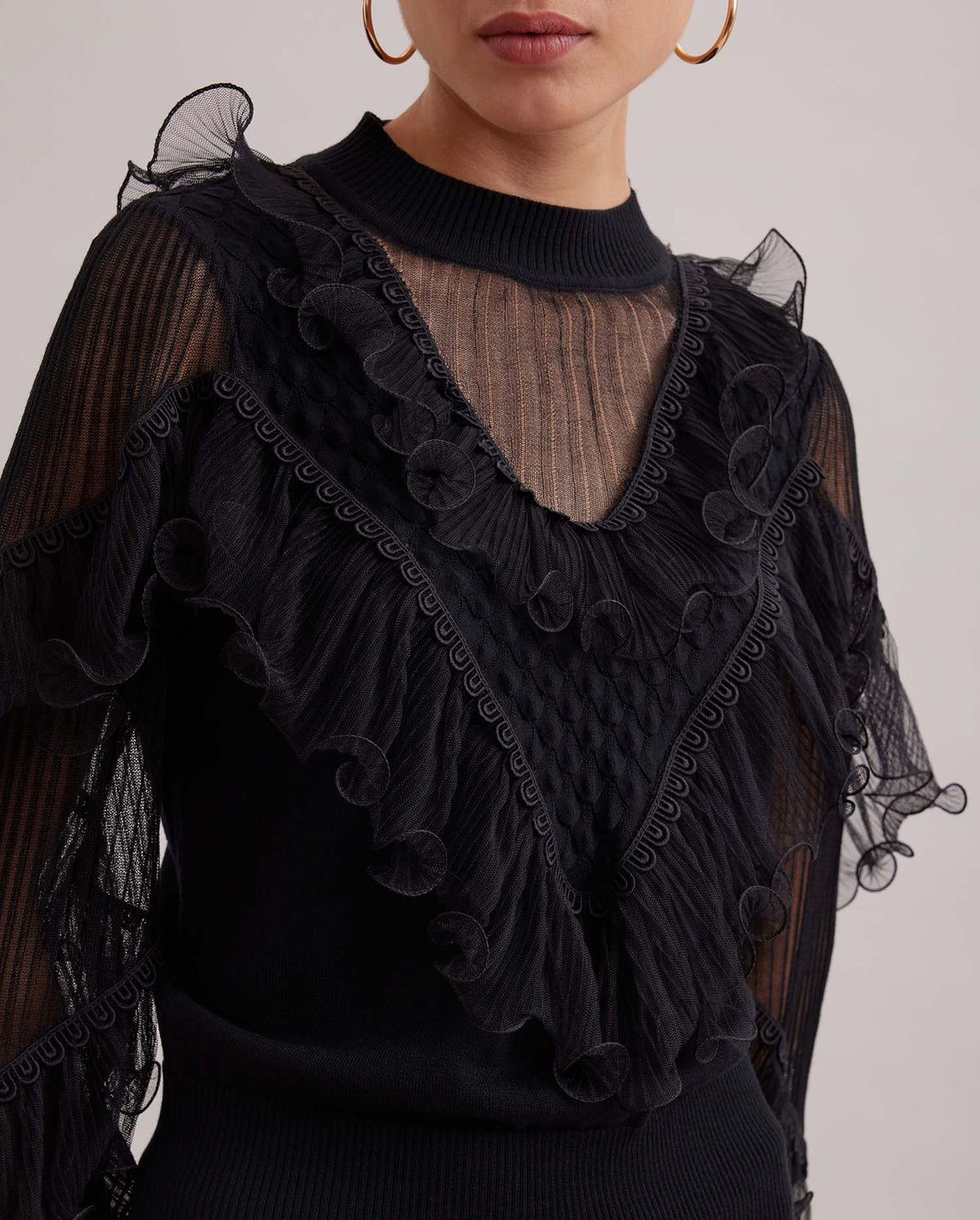 Black / Pullover Oeuvre