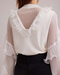 Moon White / Pullover Oeuvre