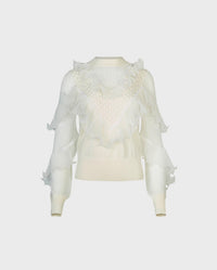 Moon White / Pullover Oeuvre