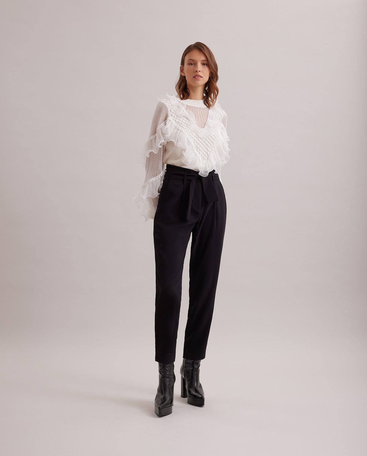 Moon White / Pullover Oeuvre