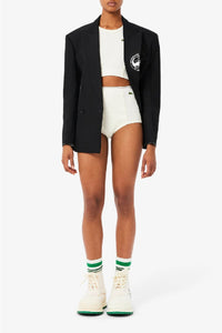 Culotte taille haute en piqué - Cristalline