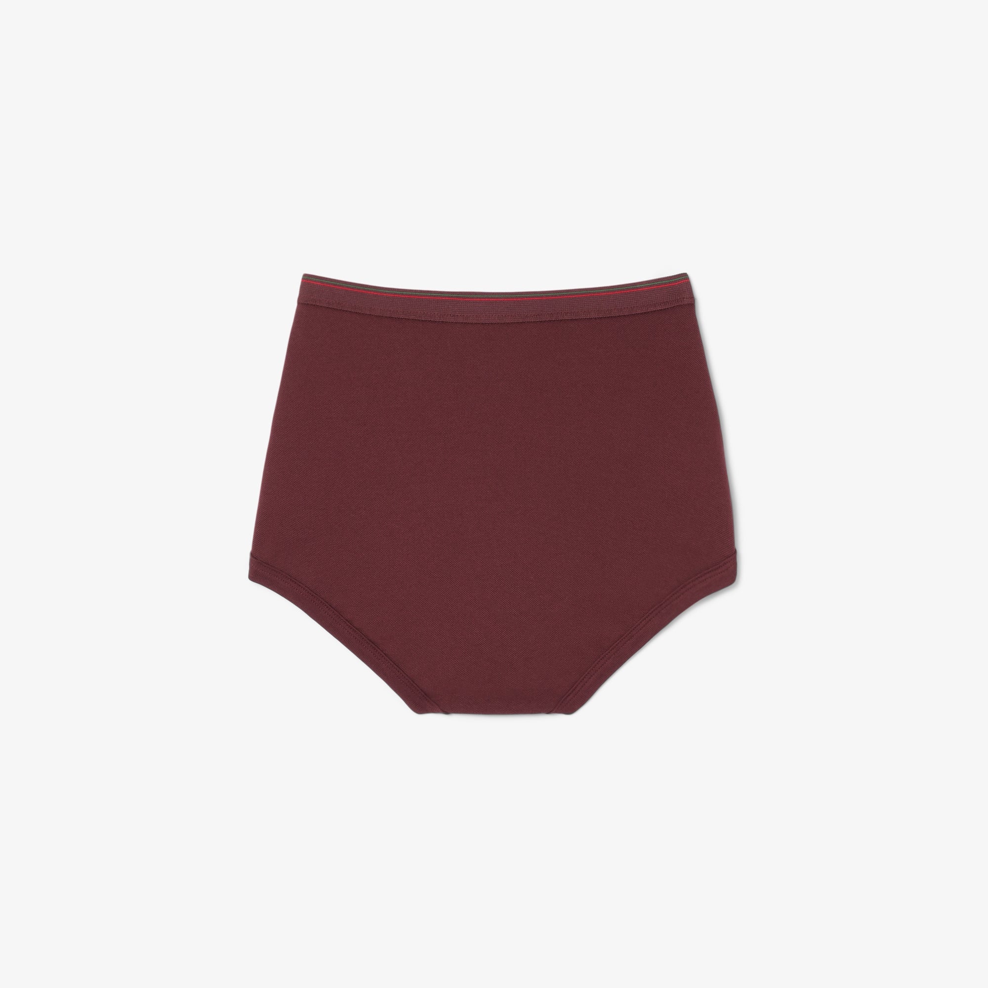 Culotte taille haute en piqué - Expresso
