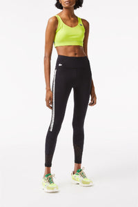 Legging avec bandes siglées - Noir & Noir Noir