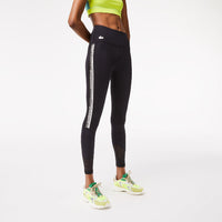 Legging avec bandes siglées - Noir & Noir Noir