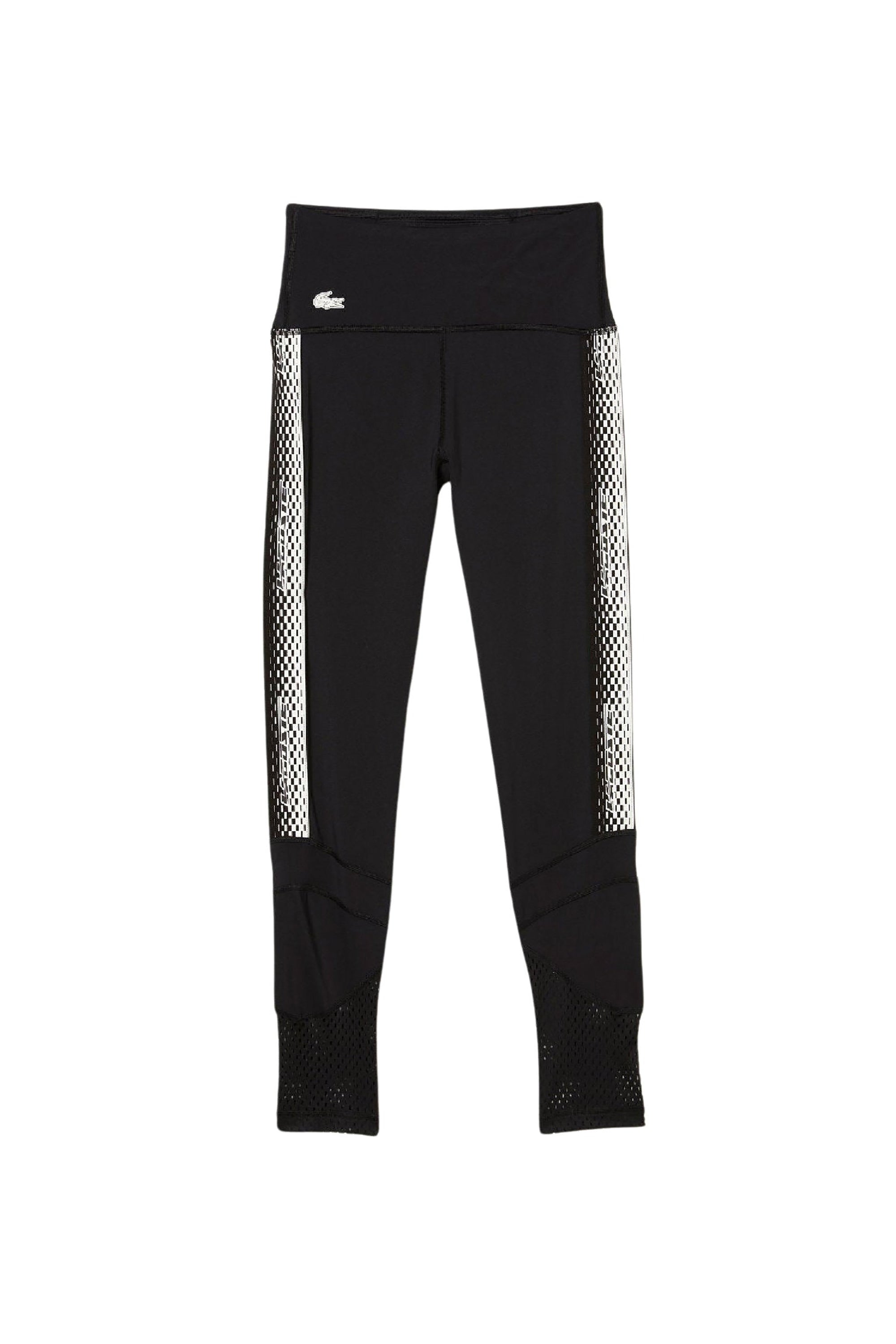Legging avec bandes siglées - Noir & Noir Noir
