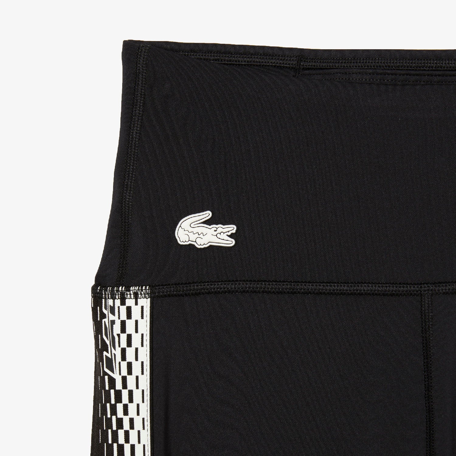 Legging avec bandes siglées - Noir & Noir Noir