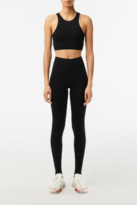Legging à surpiqûres - Noir