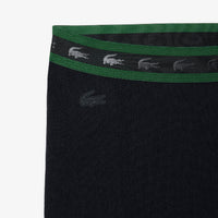 Legging avec logo en laine - Noir