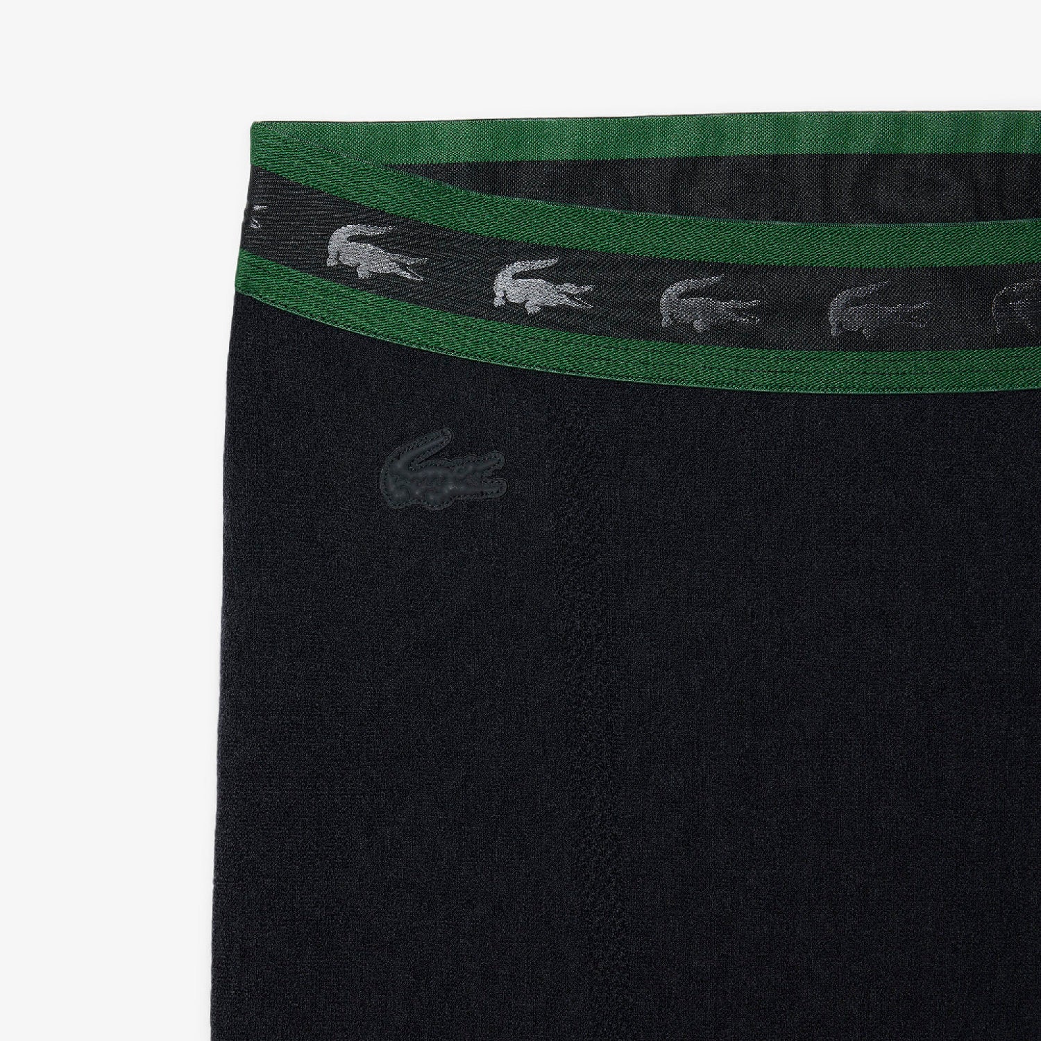 Legging avec logo en laine - Noir