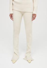 Pantalon Oklahoma en laine et cachemire - Cream