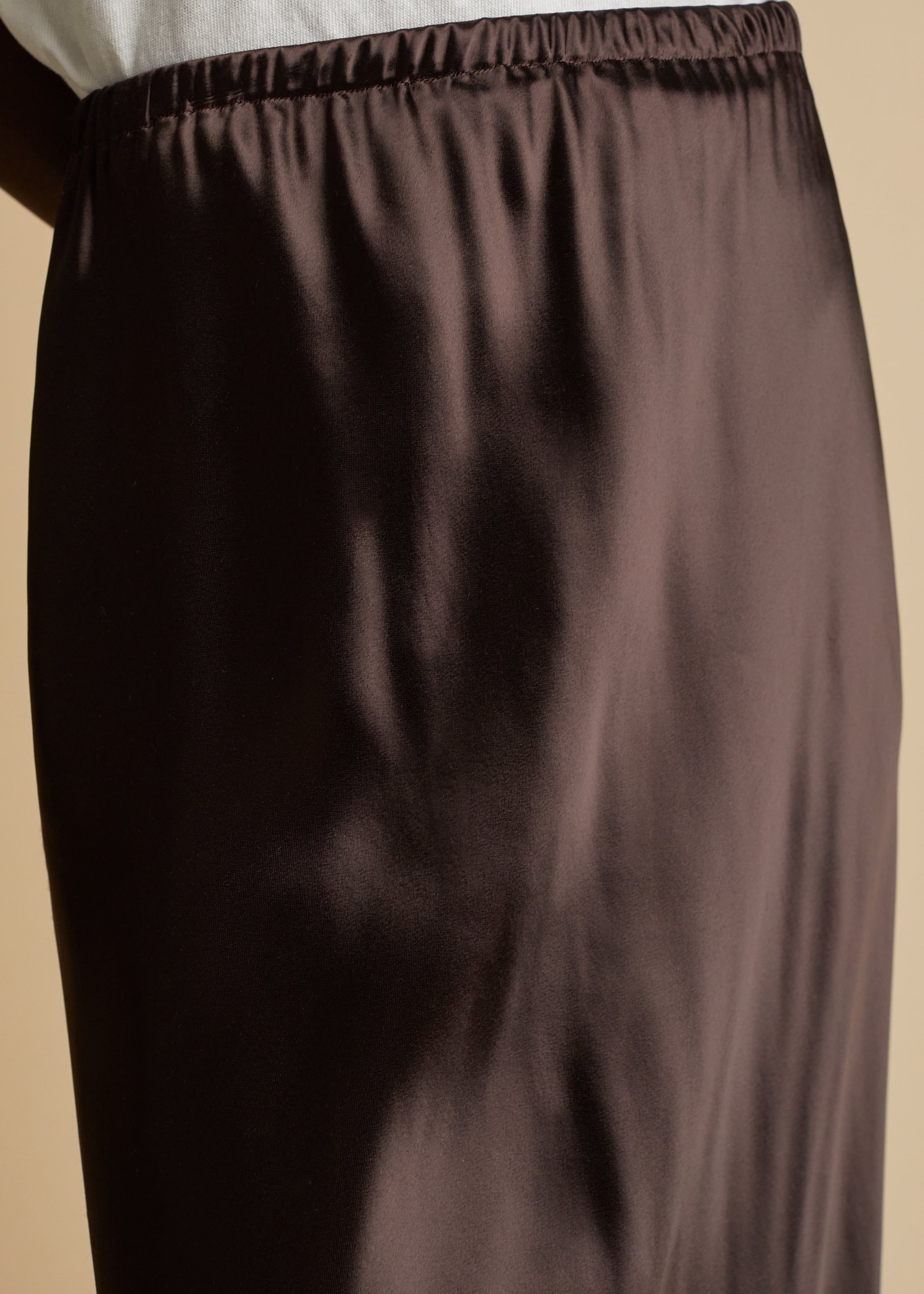 Ola skirt - Dark Brown