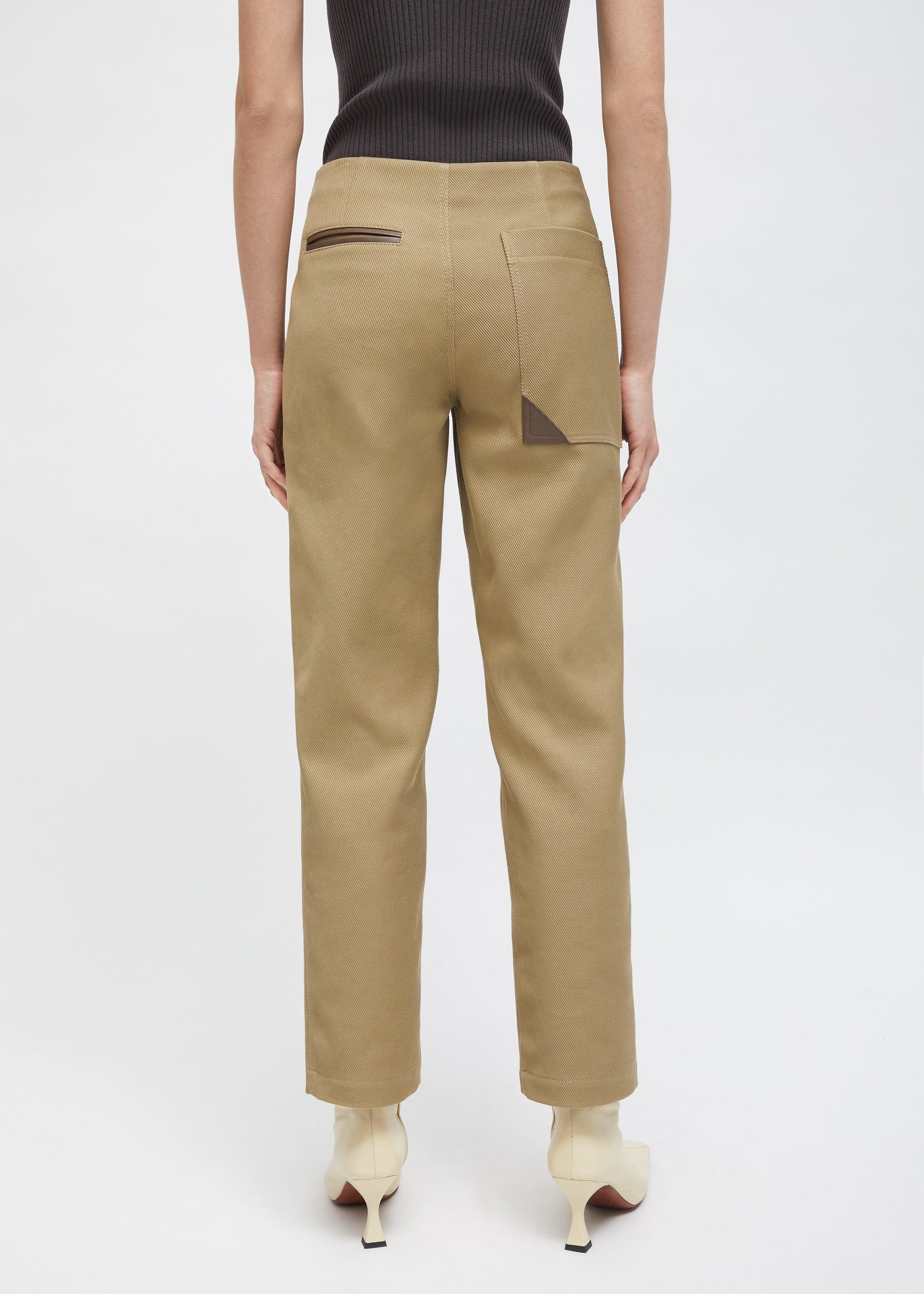 Pantalon droit Olio - Beige