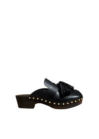 Sabots Oliver en cuir - Black