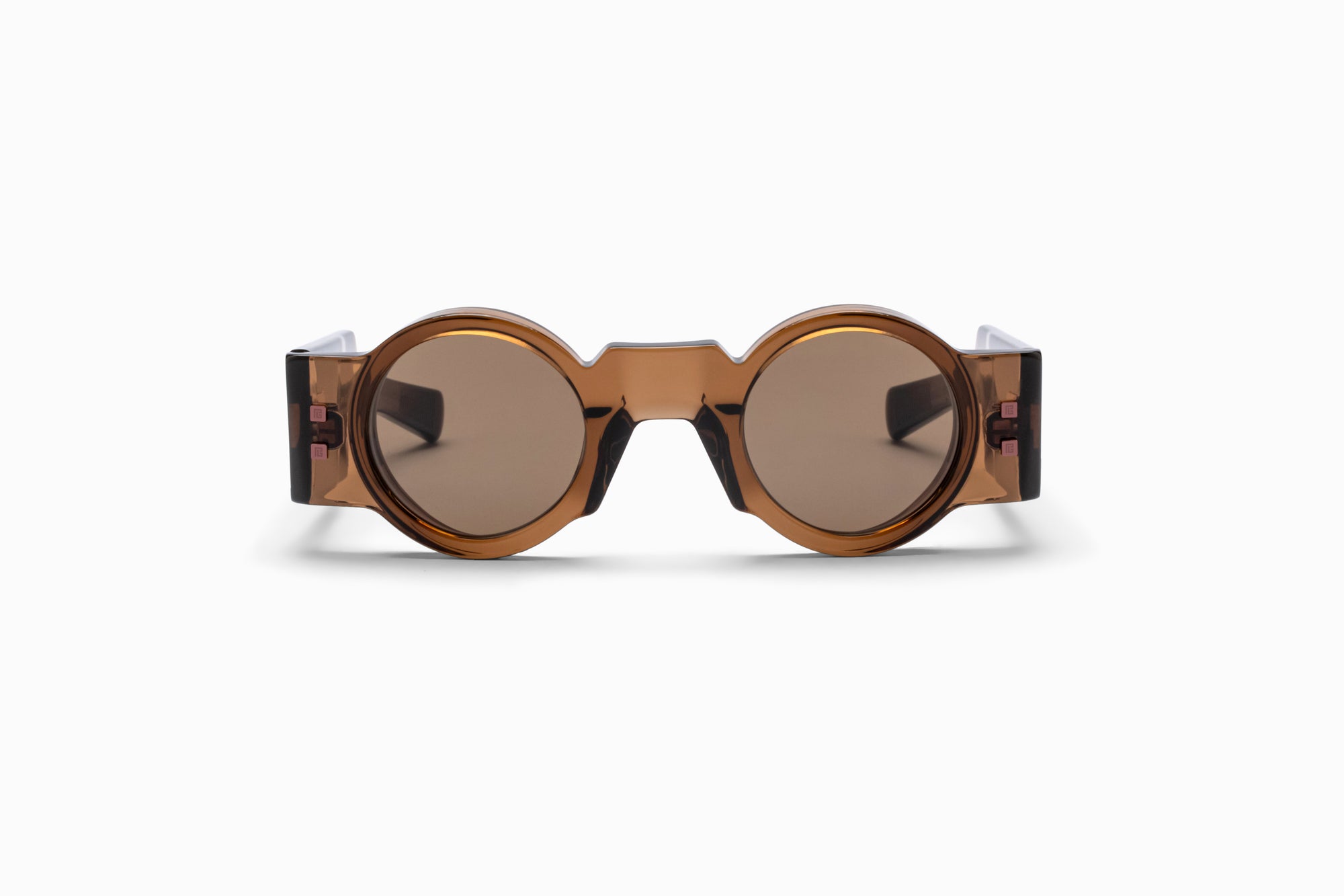 Crystal Brown Brown OLIVIER Lunettes de soleil