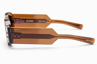 Crystal Brown Brown OLIVIER Lunettes de soleil