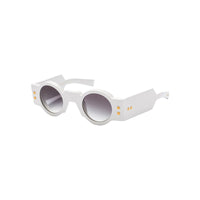Lunettes de soleil mixtes Olivier - White & Gold