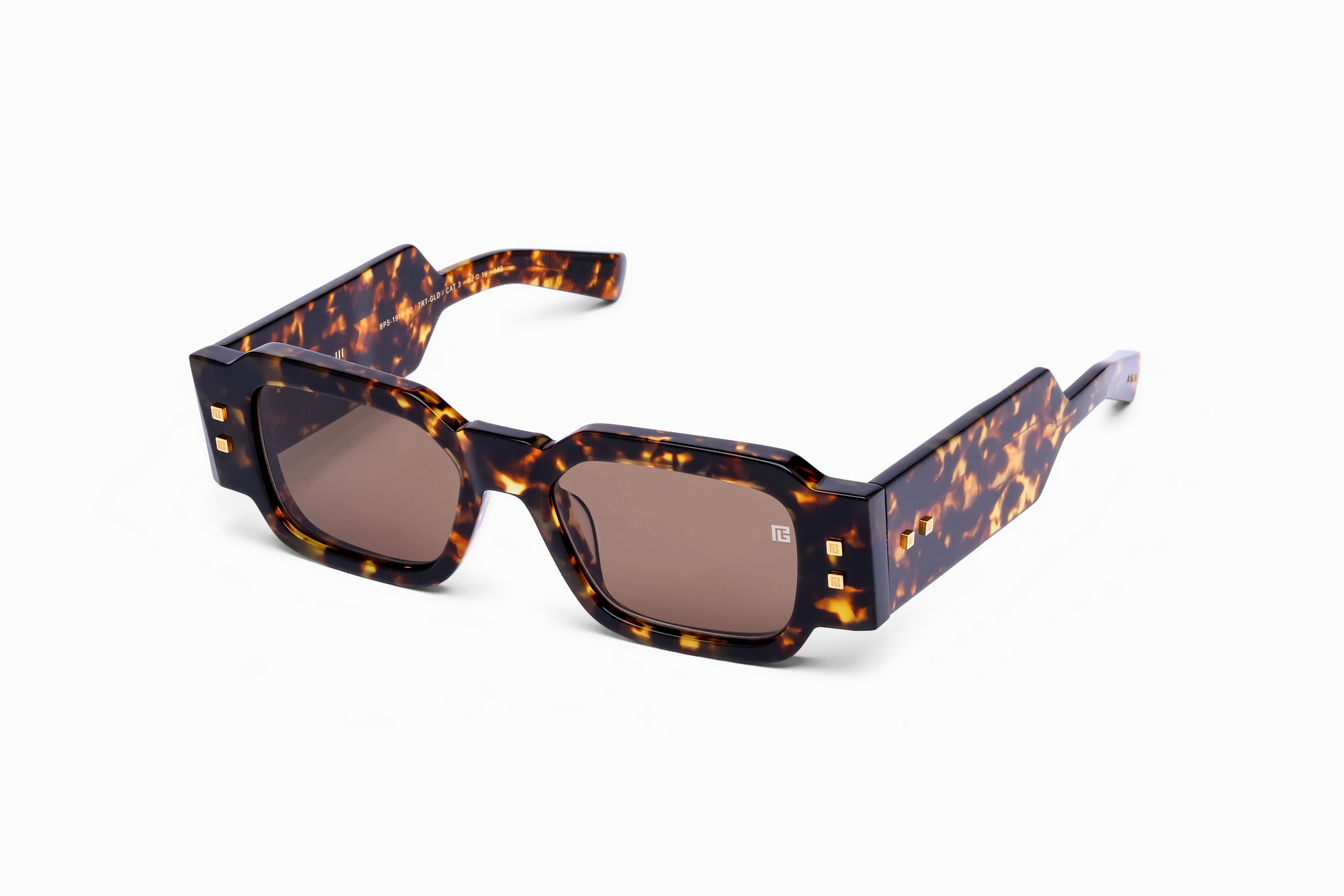 Spotted Havana Gold OLIVIER III Lunettes de soleil