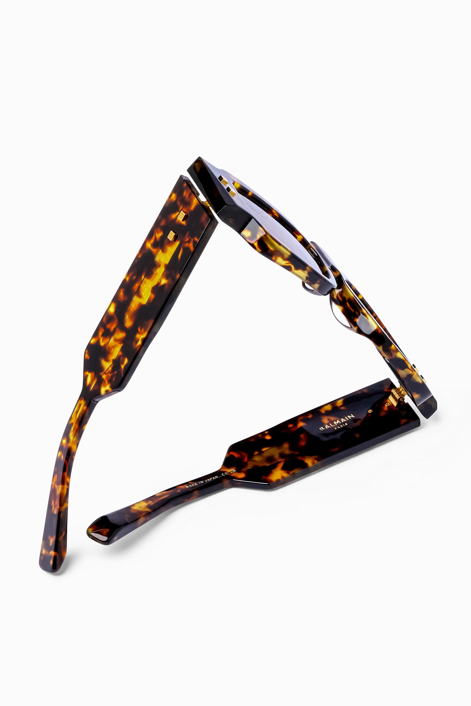 Spotted Havana Gold OLIVIER III Lunettes de soleil