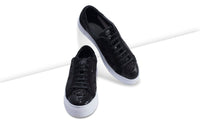 Baskets Oméga en cuir - Black