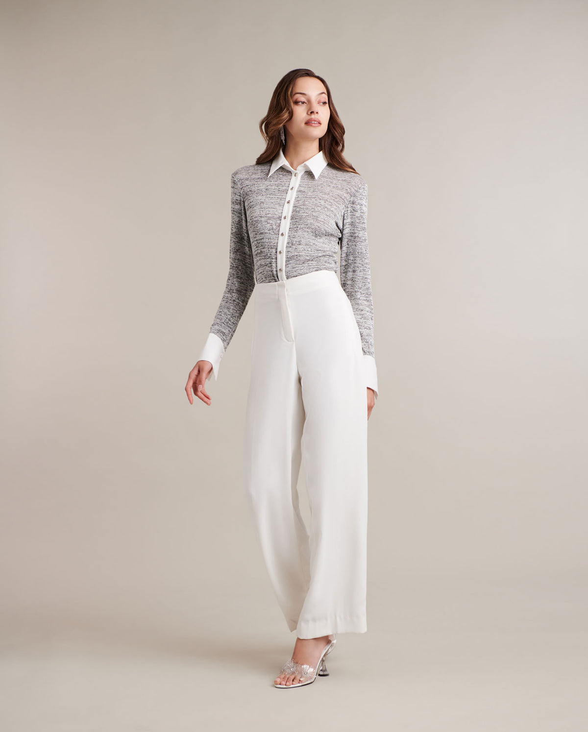 Pearl Grey / Chemise Ondine