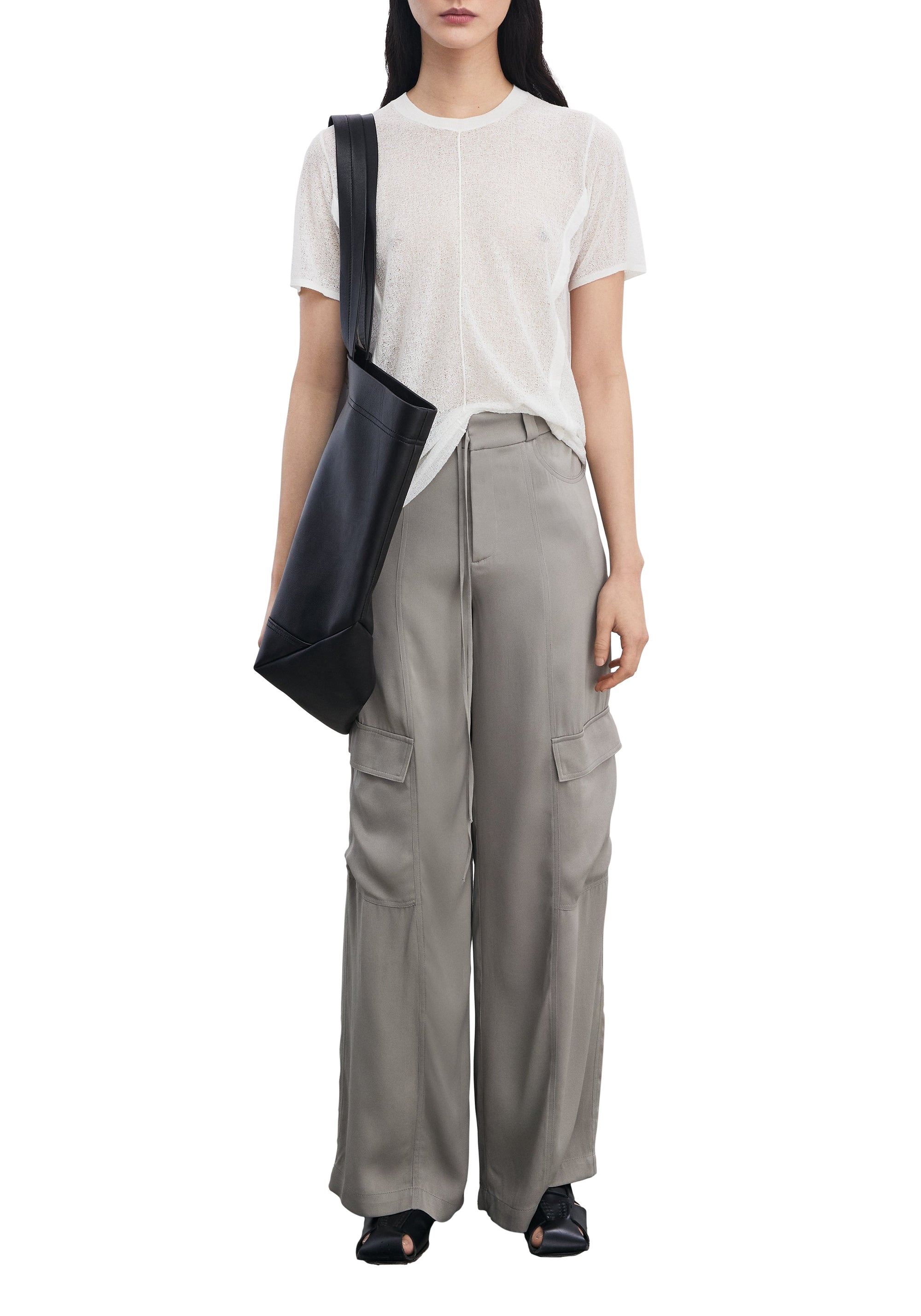 Opal cargo trousers - Dove