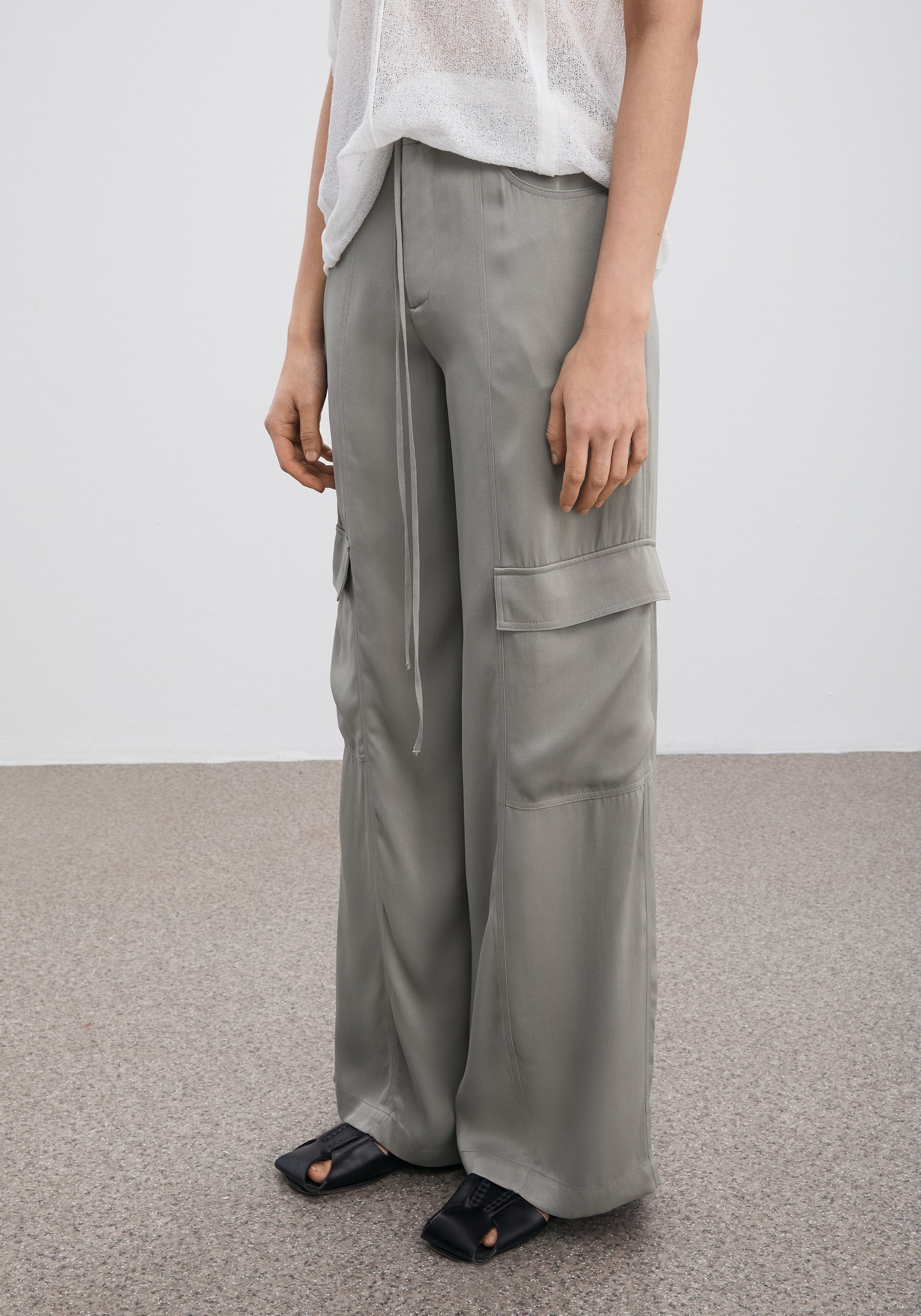 Opal cargo trousers - Dove
