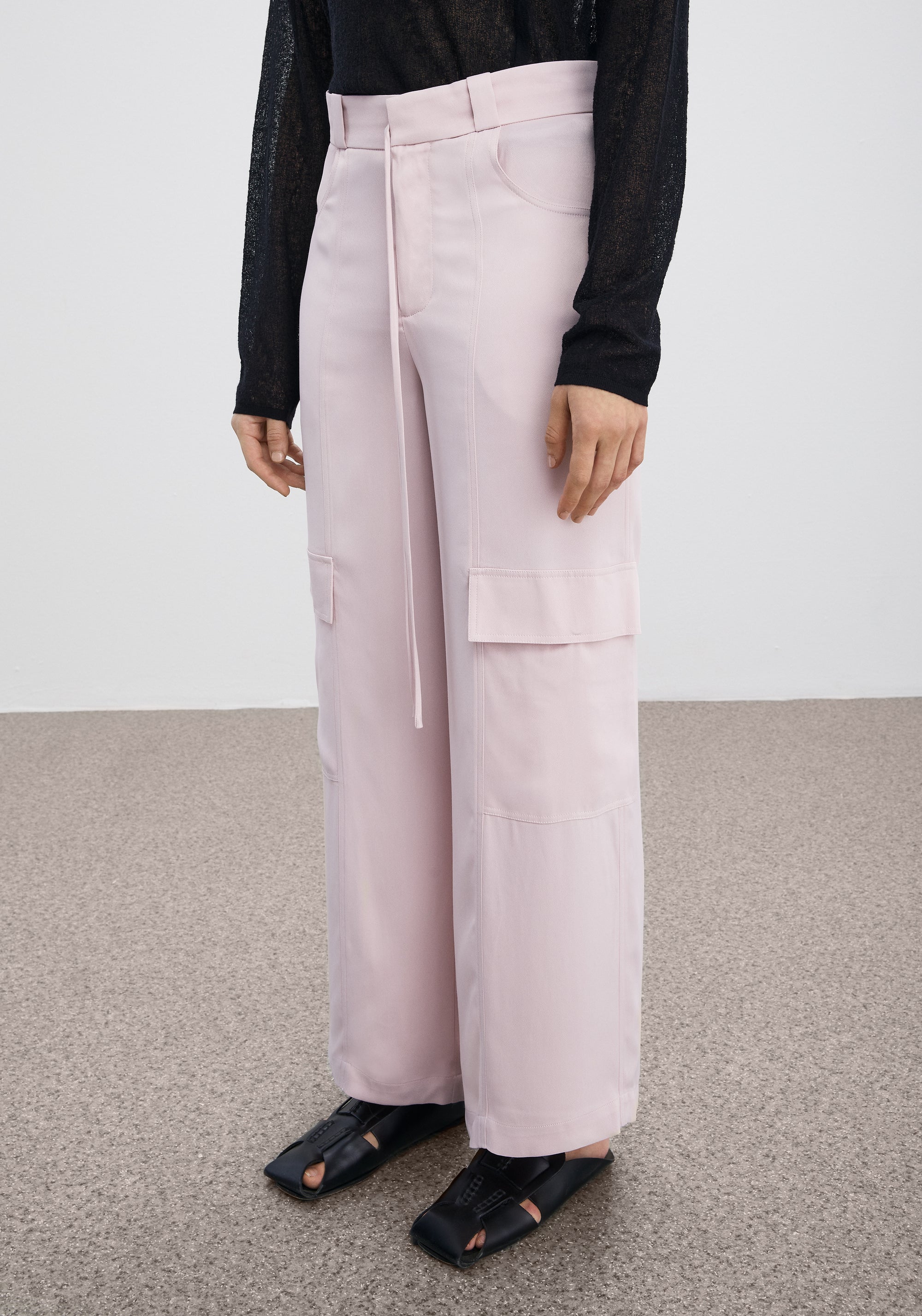 Pantalon cargo Opal - Rose