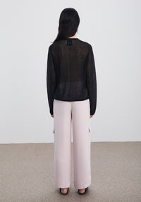 Pantalon cargo Opal - Rose