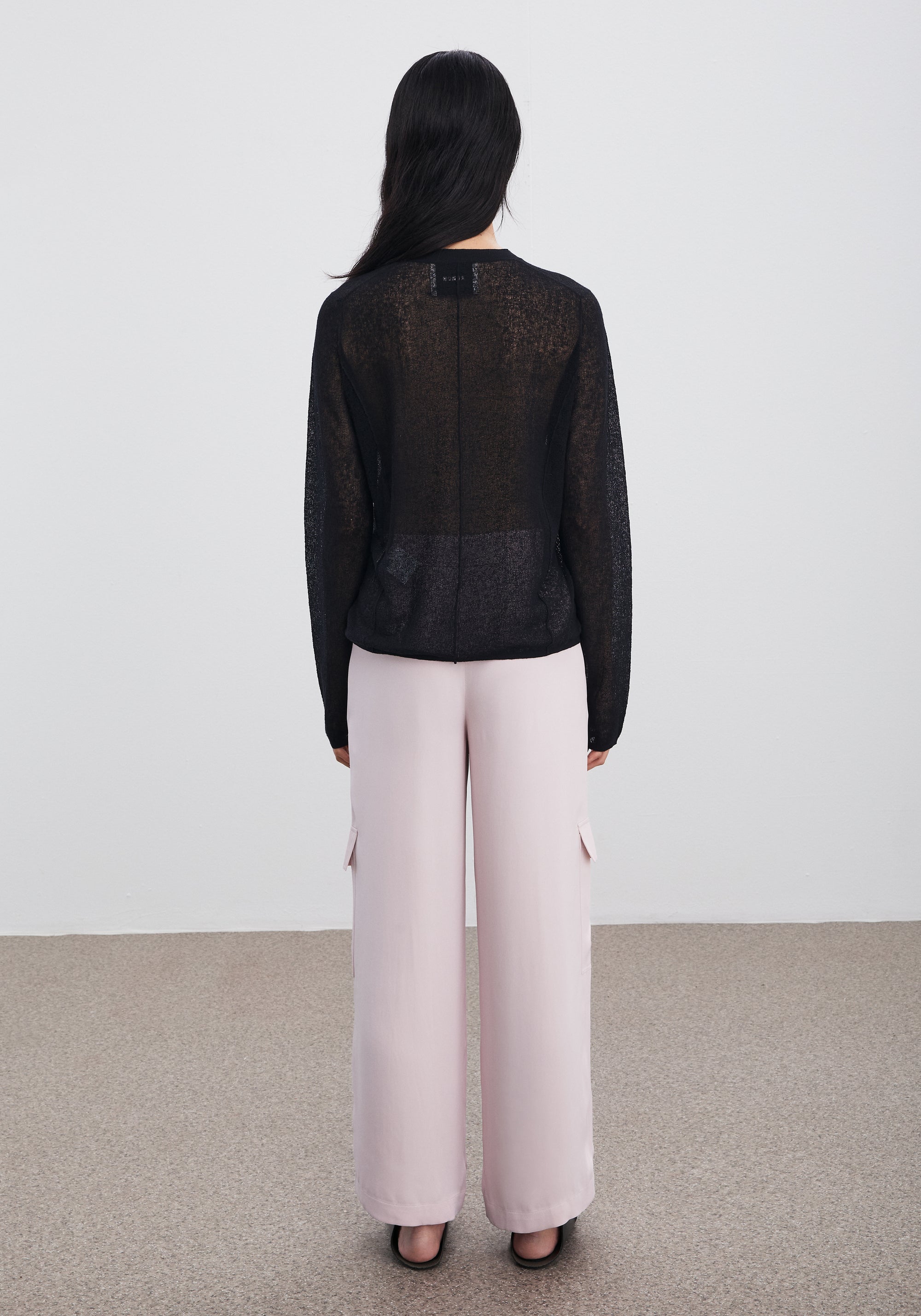 Pantalon cargo Opal - Rose