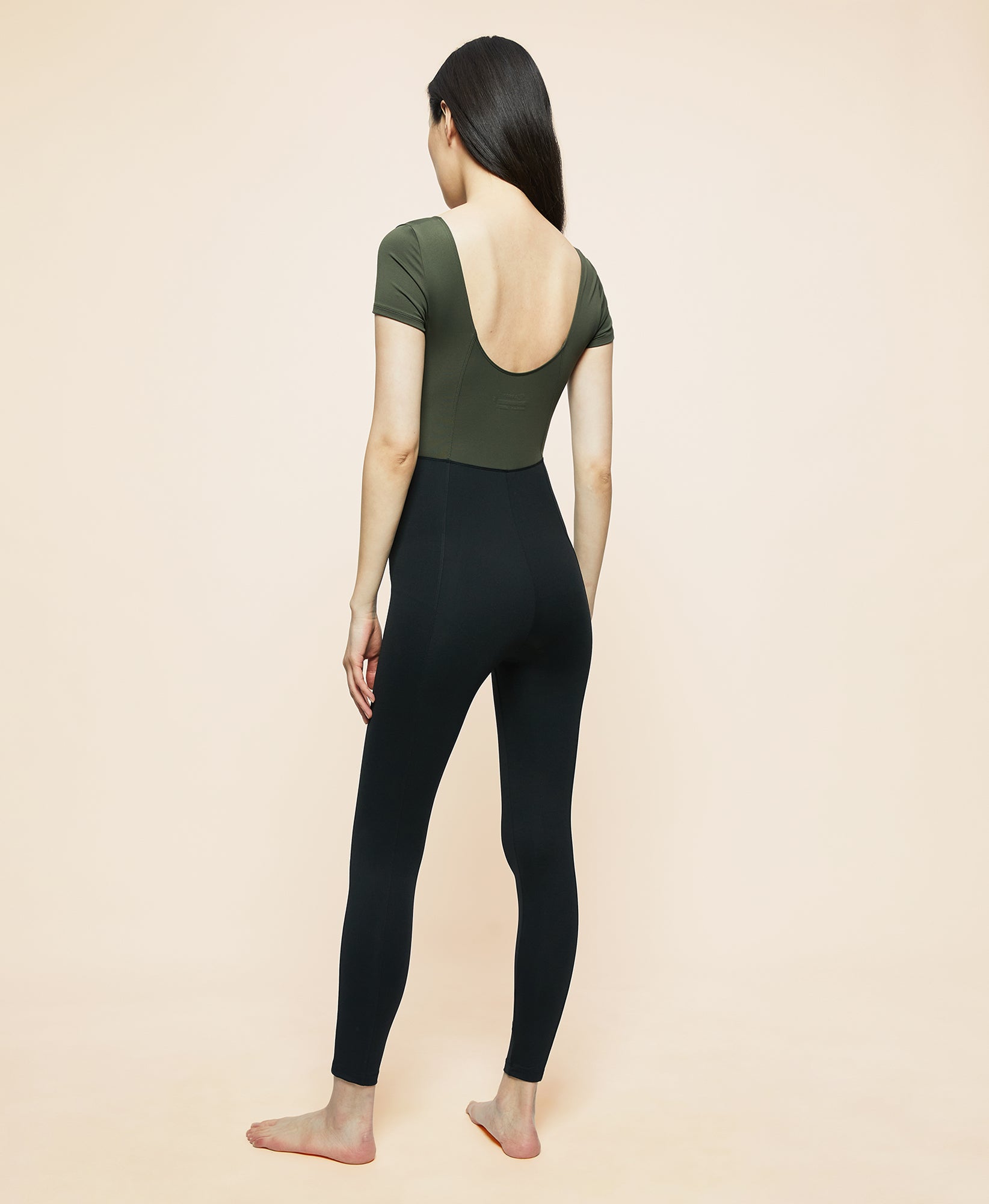 Combinaison Oriane - Olive & Black