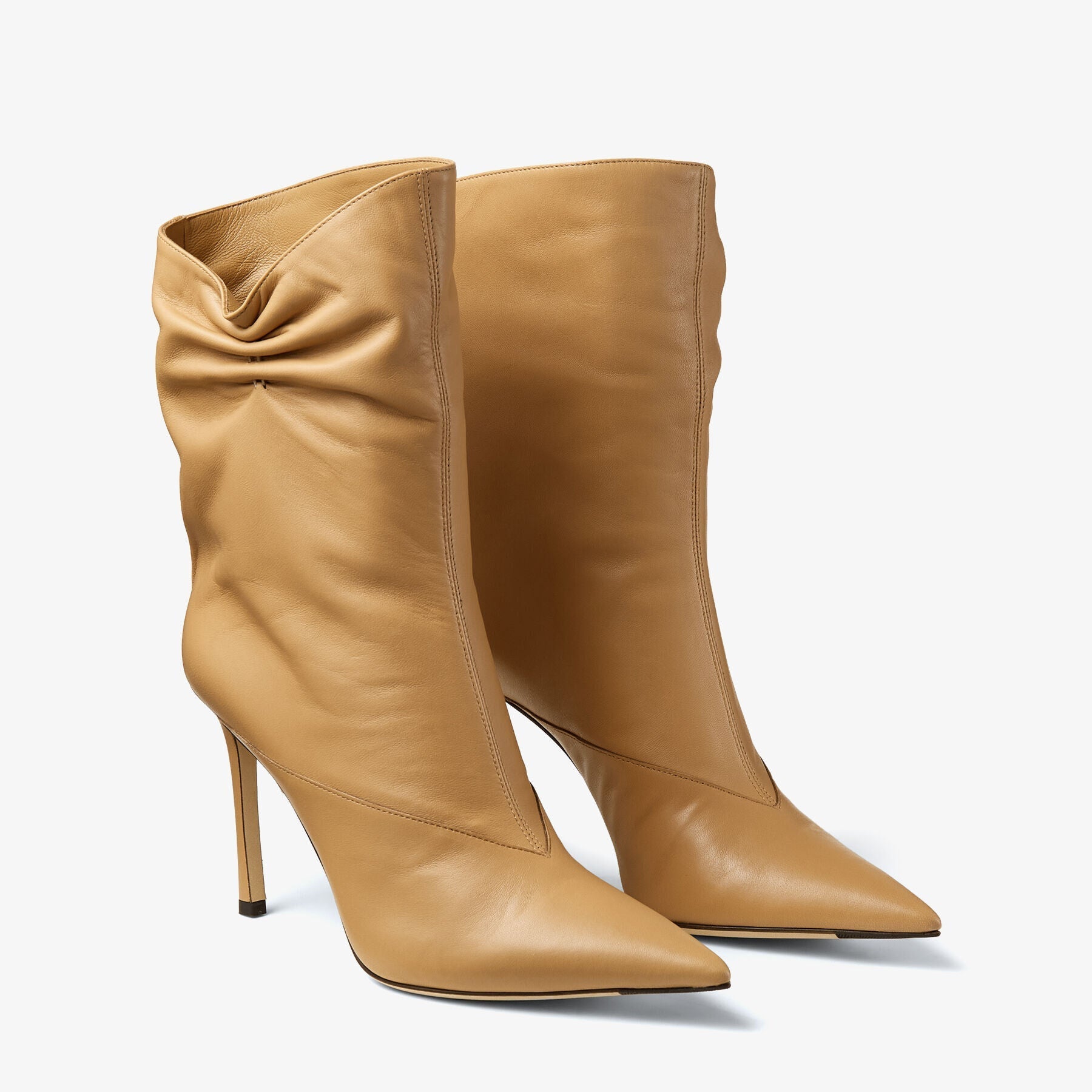 Bottines Oriel 95 en cuir - Caramel